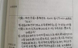 专业思想教育情况记录