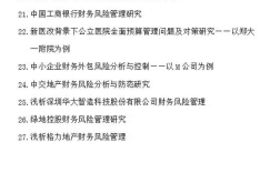 中小企业财务风险成因与防范研究如何？