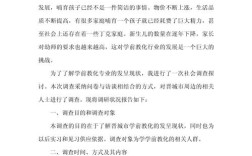 我国学前教育现状、问题及发展对策的社会调查报告