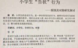 国开小学教育教育学论文研究什么？
