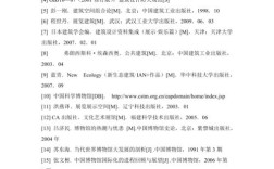 常用的毕业设计参考文献有哪些？