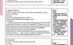 英文文献参考文献格式有何规范？
