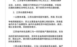 关于白酒市场的参考文献