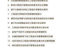 工程造价选题研究方法有哪些关键步骤？