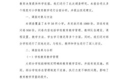 对小学教育现状的看法