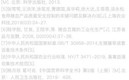 农产品标准化参考文献有哪些？