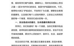 关于安全教育发言提纲