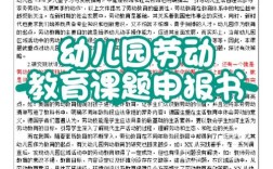 幼儿园劳动教育课题研究参考文献，理论支撑与实践路径探析