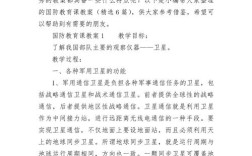 2025国防教育教案如何提升青少年国防意识？