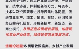 某市农业产业发展如何突破瓶颈？