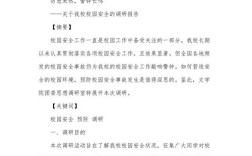 校园安全参考文献有哪些核心内容？