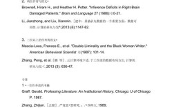 英语参考文献MLA格式怎么写？