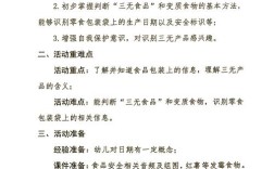 幼儿园食品安全教案怎么教更有效？