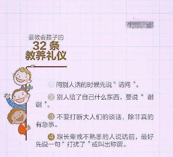 家长如何教好孩子文明礼仪？-图1