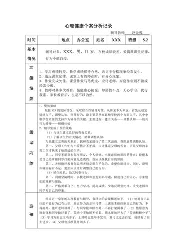 幼儿心理健康教育个案分析-图3 幼儿心理健康教育个案分析-图3