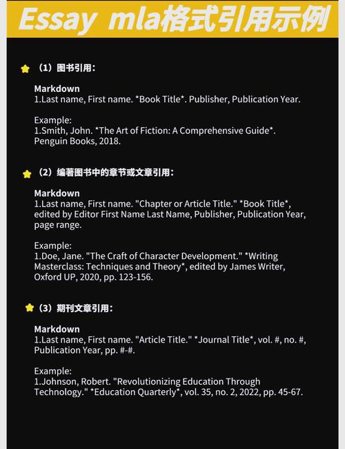 英文参考文献MLA格式模板具体怎么写?-图1 英文参考文献MLA格式模板具体怎么写?-图1