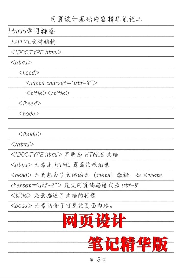 HTML网页具体参考文献有哪些？-图1