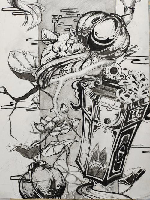 设计素描研究的视觉对象-图2