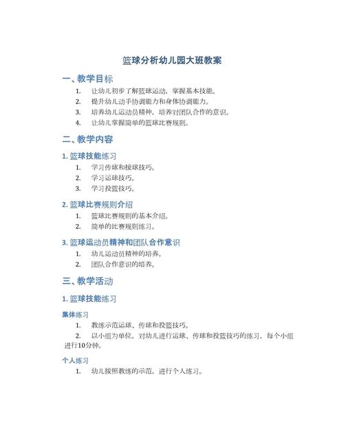 幼儿园篮球运动参考文献有哪些关键研究?-图1 幼儿园篮球运动参考文献有哪些关键研究?-图1