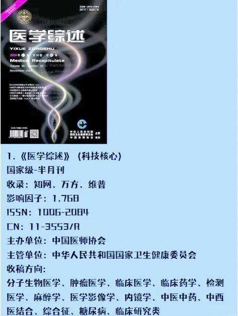 临床研究杂志的影响因子-图1