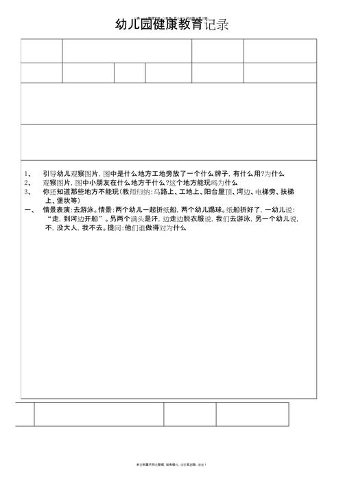 幼儿园家长健康教育记录该如何有效填写?-图2 幼儿园家长健康教育记录该如何有效填写?-图2