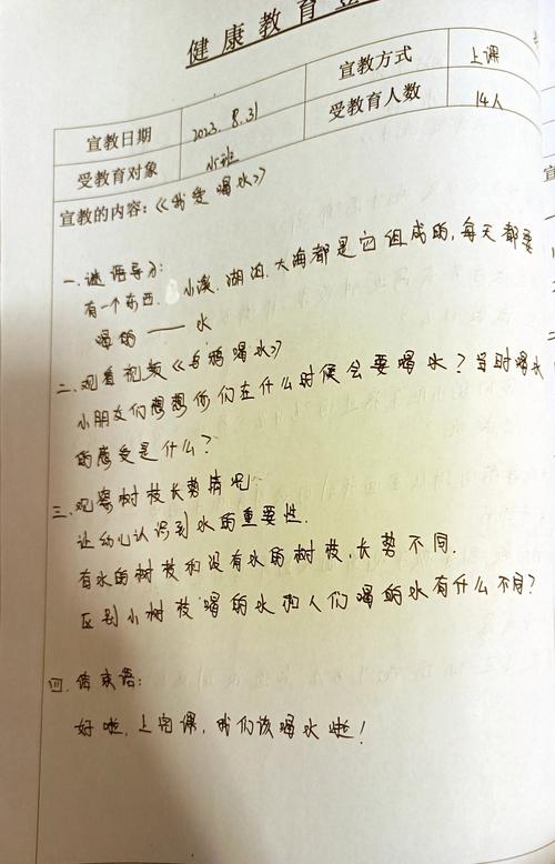 幼儿园家长健康教育记录该如何有效填写?-图3 幼儿园家长健康教育记录该如何有效填写?-图3