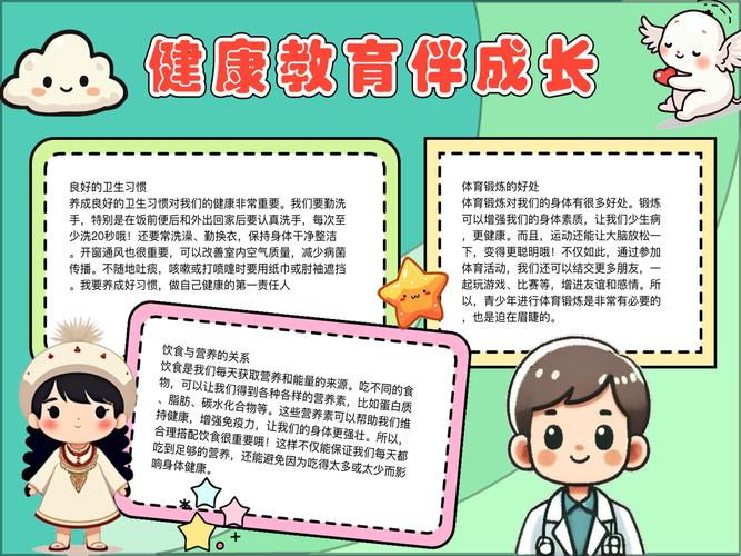 学前儿童健康教育内容，涵盖身体发育、心理健康、安全防护与行为习惯培养的全面指南-图3