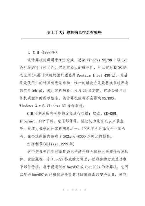 计算机病毒参考文献有哪些核心类型?-图1 计算机病毒参考文献有哪些核心类型?-图1