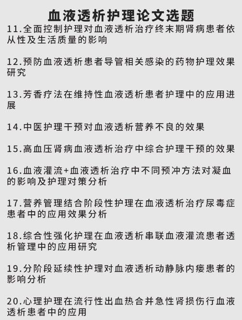 护理研究学论文选题方向如何确定?-图2 护理研究学论文选题方向如何确定?-图2