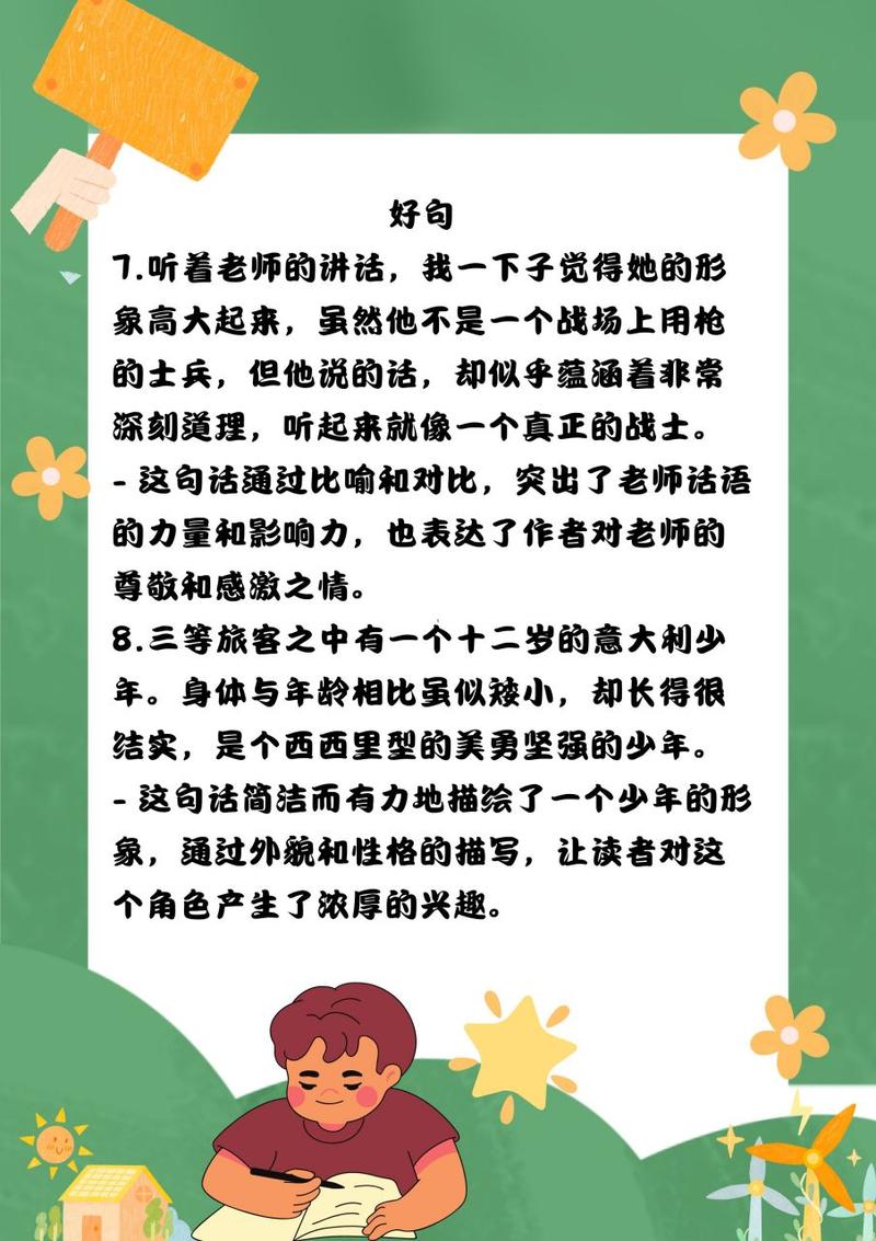 爱的教育好词好句有哪些精华?-图1 爱的教育好词好句有哪些精华?-图1