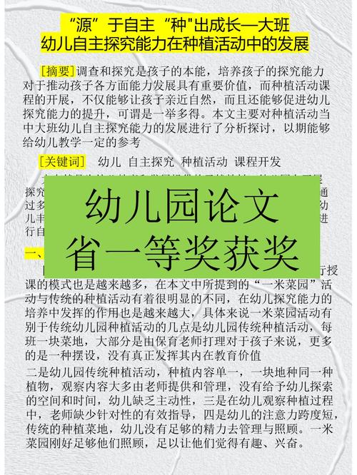 幼儿园排序论文参考文献有哪些？-图2