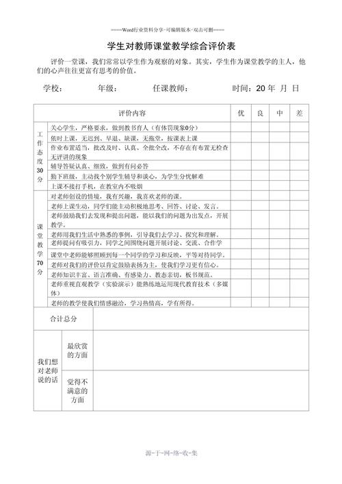 如何科学制作教育评价表？-图2