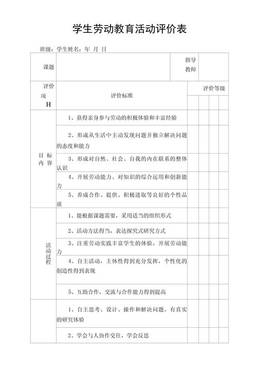 如何科学制作教育评价表？-图1