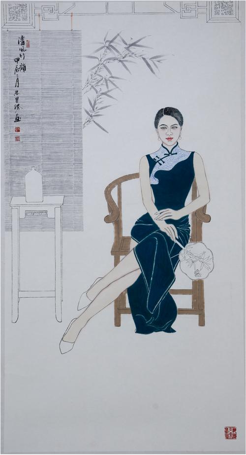 工笔人物写意性如何研究?-图1 工笔人物写意性如何研究?-图1