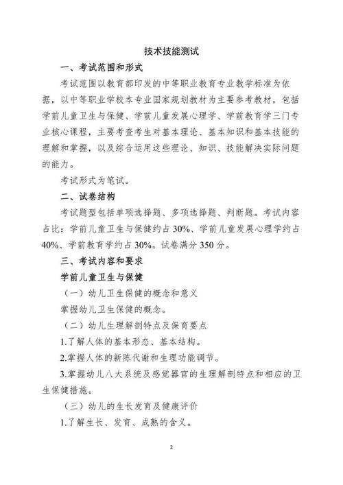 中职学前教育专业资料有哪些核心内容?-图1 中职学前教育专业资料有哪些核心内容?-图1