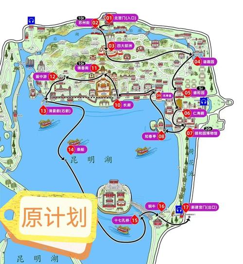 颐和园游览路线哪种最优?-图1 颐和园游览路线哪种最优?-图1