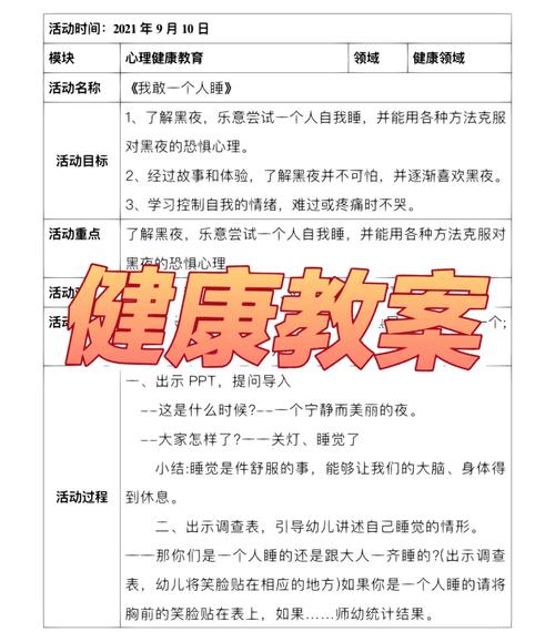 幼儿园健康领域参考文献有哪些核心要点？-图3