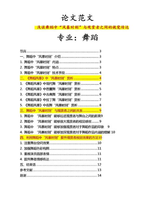 舞蹈毕业论文参考文献怎么选？-图1