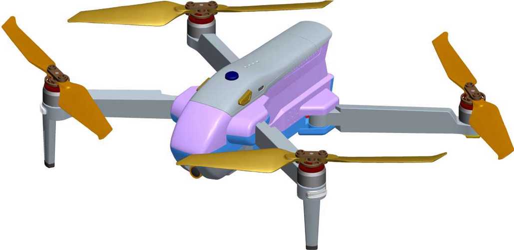 四轴飞行器的研究与设计-图3