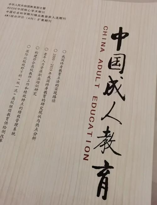 中国成人教育杂志目录-图1