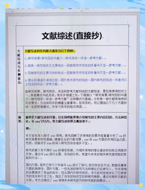 本科研究综述格式要求-图2