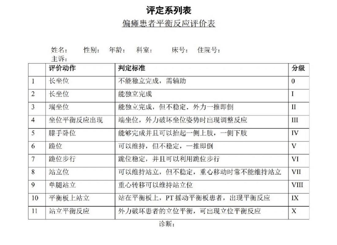 平衡功能评定的参考文献-图2