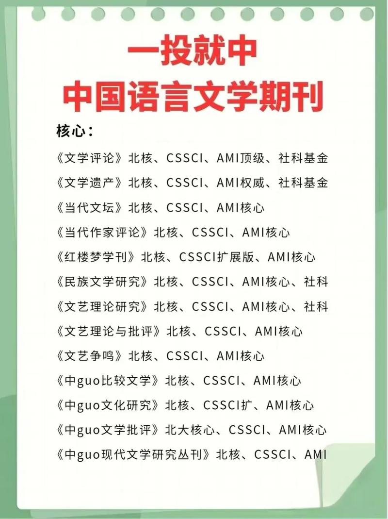 文学研究期刊哪个最权威？-图2