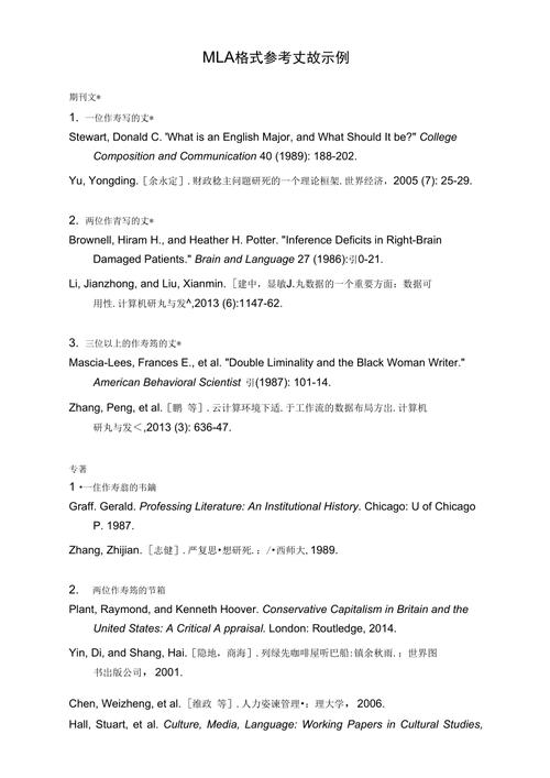 MLA格式参考文献如何正确制作？-图1