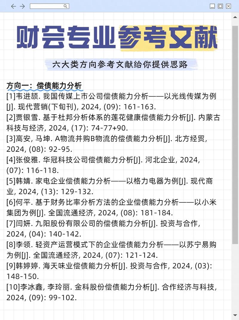 财务参考文献2025年-图2
