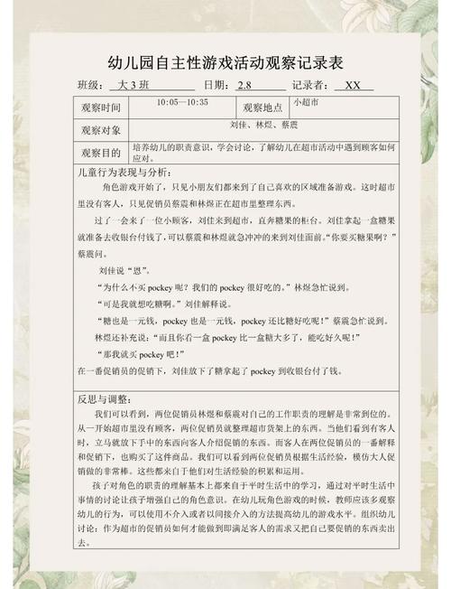 小班角色游戏如何助力教育心得？-图1