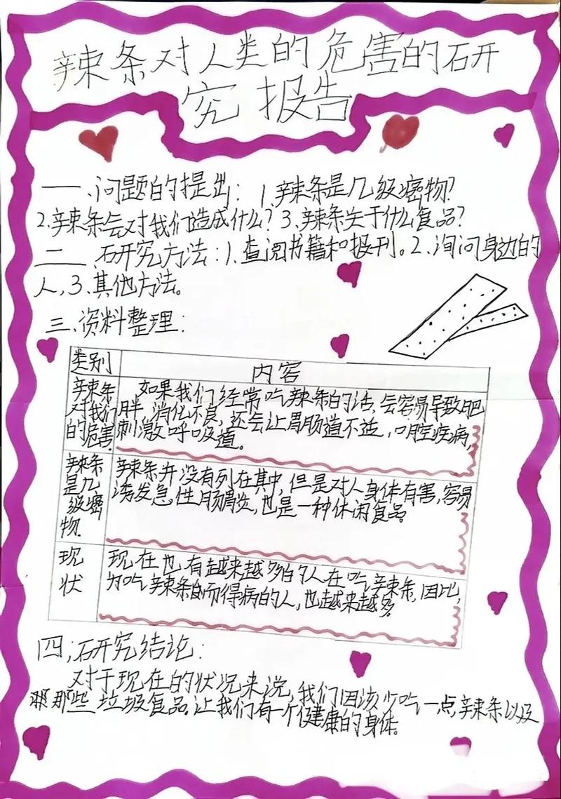 小学研究报告表格怎么填？-图2