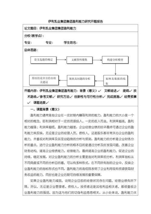 盈利能力分析研究框架如何构建?-图2 盈利能力分析研究框架如何构建?-图2