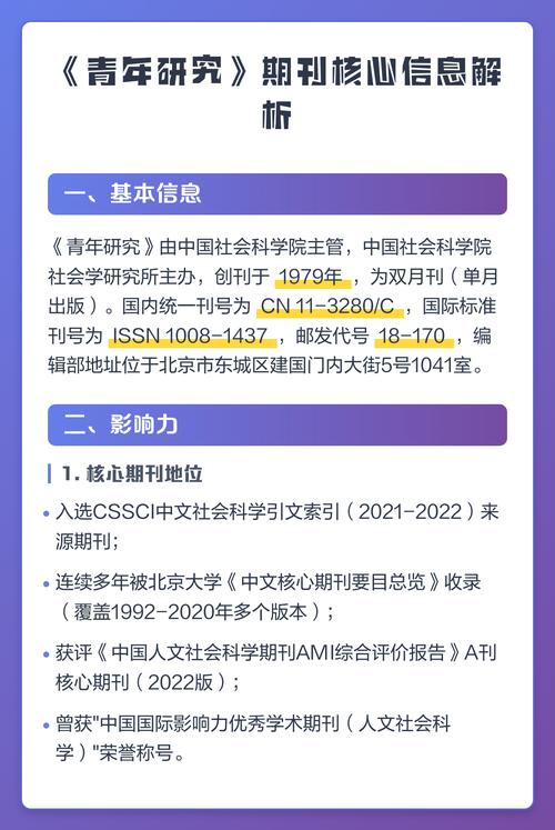 青年研究是核心期刊吗?-图1 青年研究是核心期刊吗?-图1