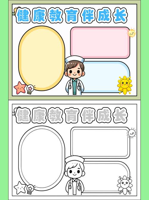 护士健康教育板报模板怎么设计更有效？-图2